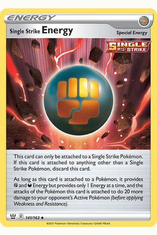 141/163 Single Strike Energy - Uncommon - Collectible Madness