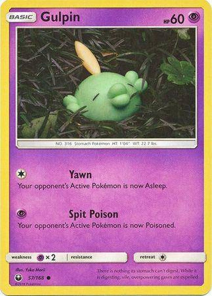 057 / 168 Gulpin - Common - Collectible Madness