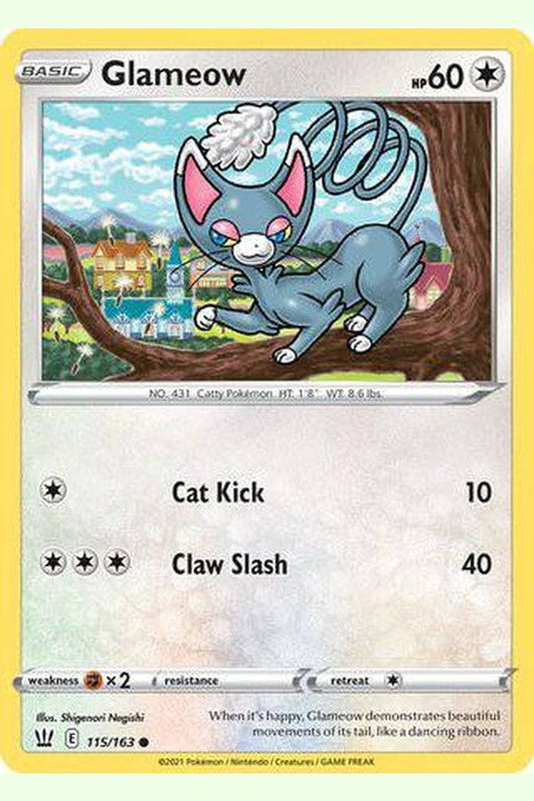 115/163 Glameow - Common - Collectible Madness