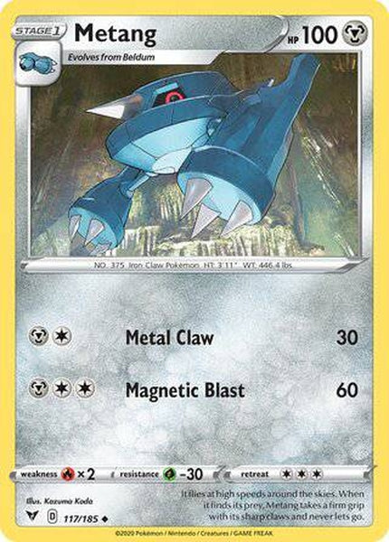 117/185 Metang - Uncommon - Collectible Madness