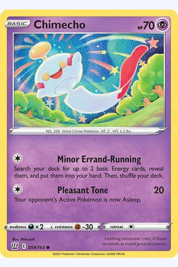 059/163 Chimecho - Common - Collectible Madness