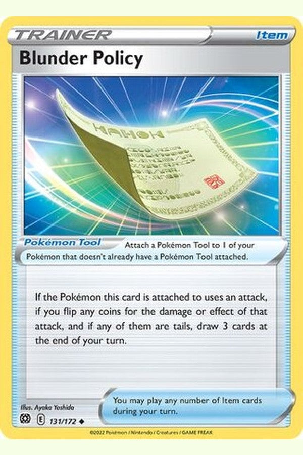 131/172 Blunder Policy - Uncommon - Collectible Madness