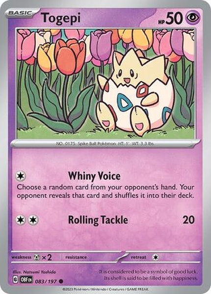 083/197 Togepi - Common Reverse Holo