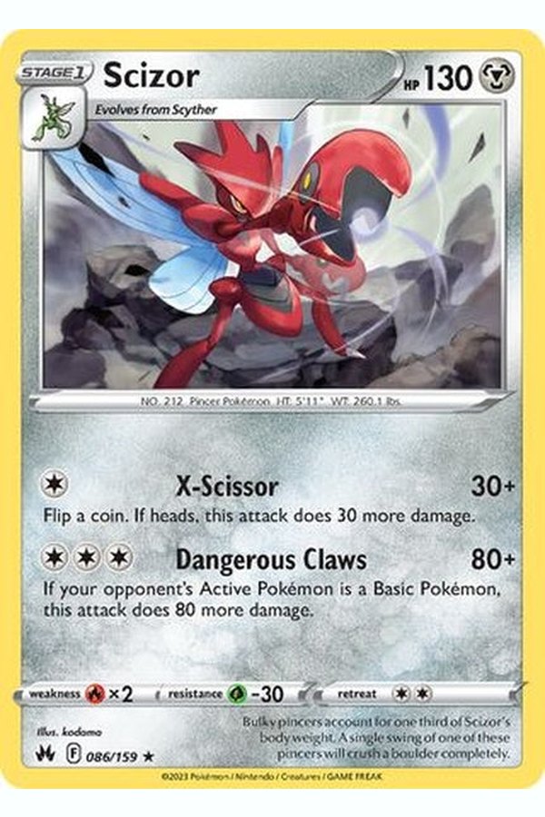 086/159 Scizor - Rare