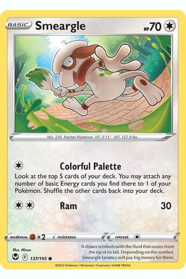 137/195 Smeargle - Common
