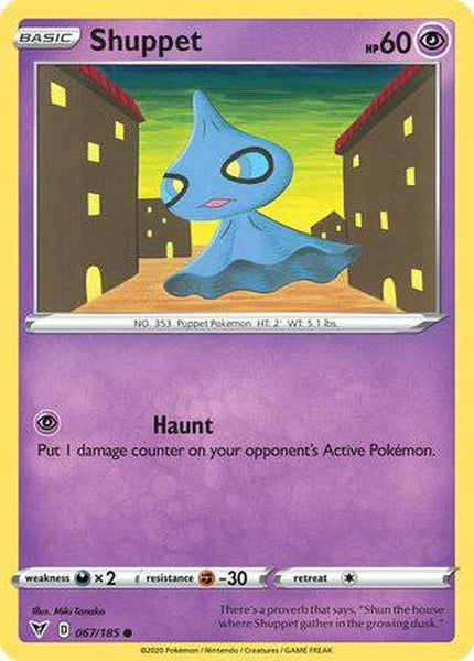 067/185 Shuppet - Common - Collectible Madness