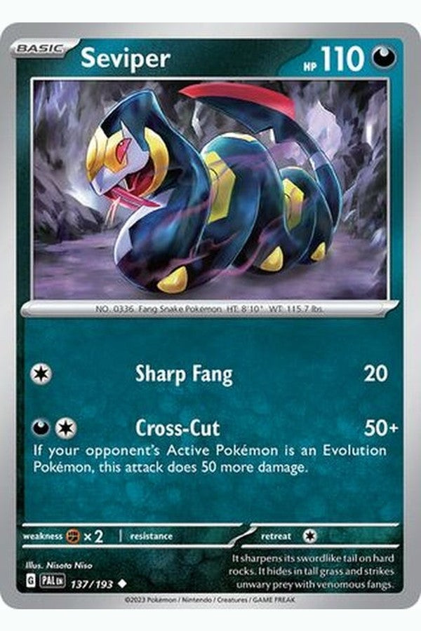 137/193 Seviper - Uncommon