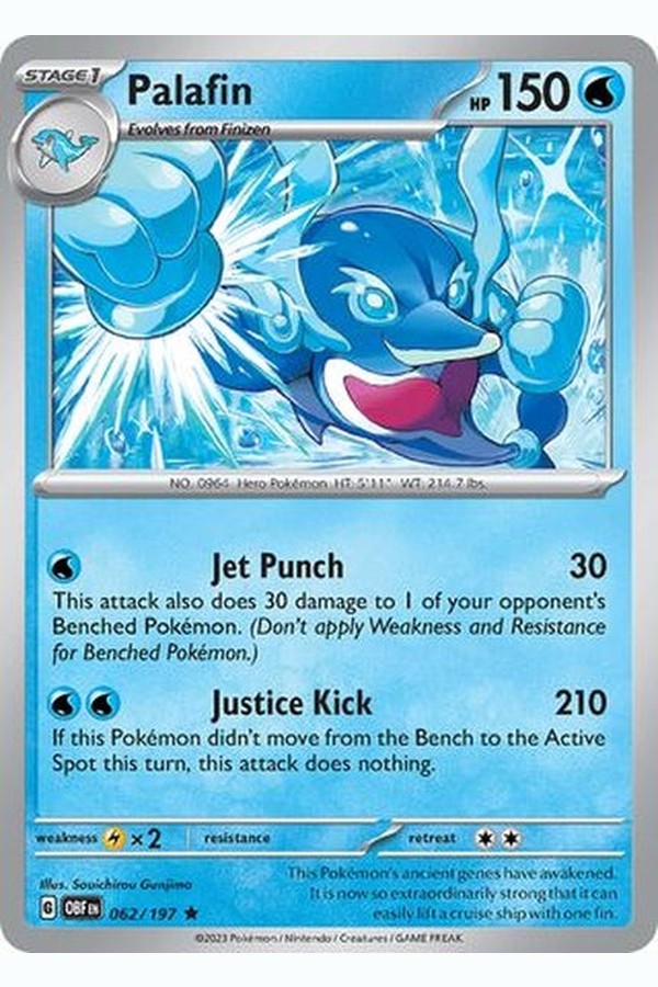062/197 Palafin - Rare Holo