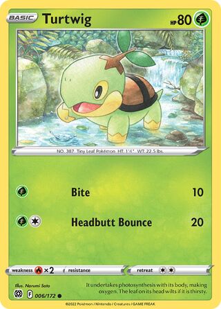 006/172 Turtwig - Common - Collectible Madness