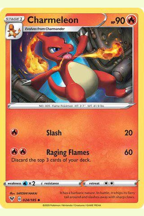 024/185 Charmeleon - Uncommon - Collectible Madness