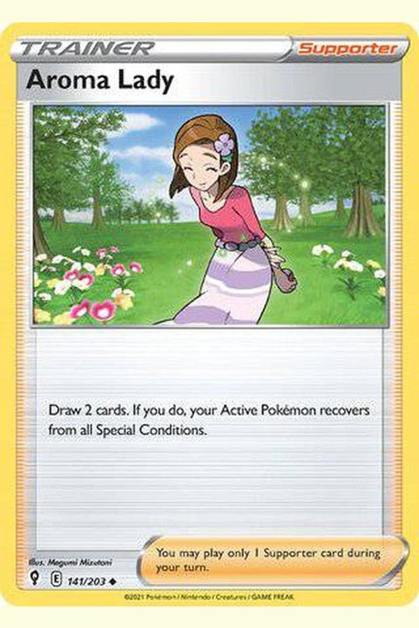 141/203 Aroma Lady - Uncommon - Collectible Madness