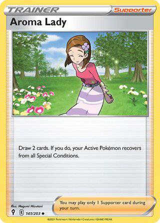 141/203 Aroma Lady - Uncommon - Collectible Madness