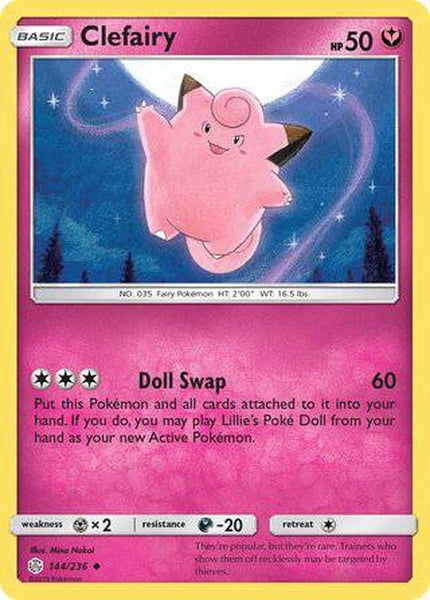 144/236 Clefairy - Uncommon - Collectible Madness
