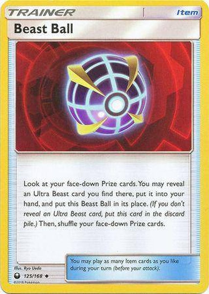 125 / 168 Beast Ball - Uncommon - Collectible Madness