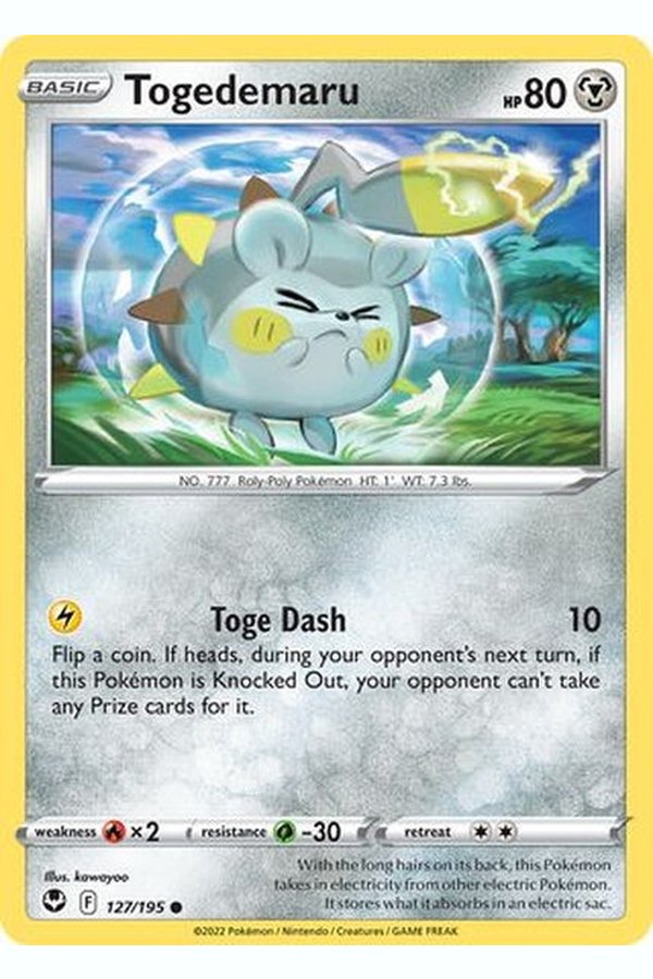 127/195 Togedemaru - Common