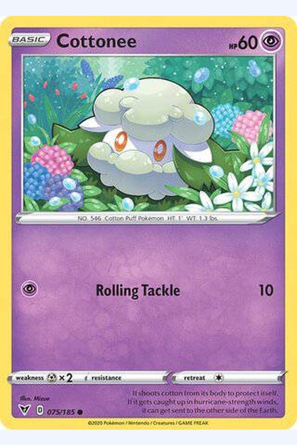 075/185 Cottonee - Common - Collectible Madness