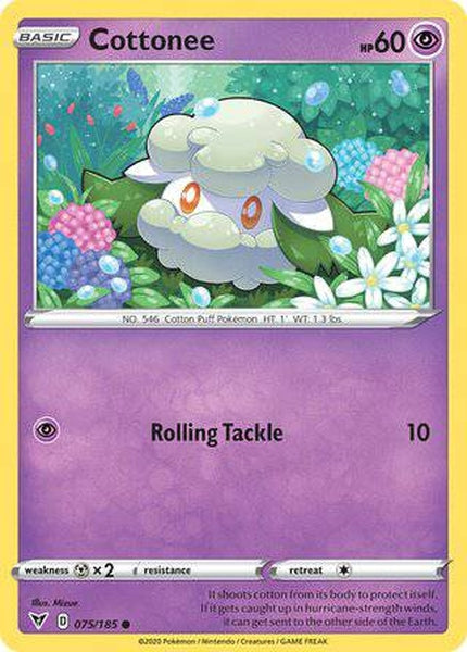 075/185 Cottonee - Common - Collectible Madness