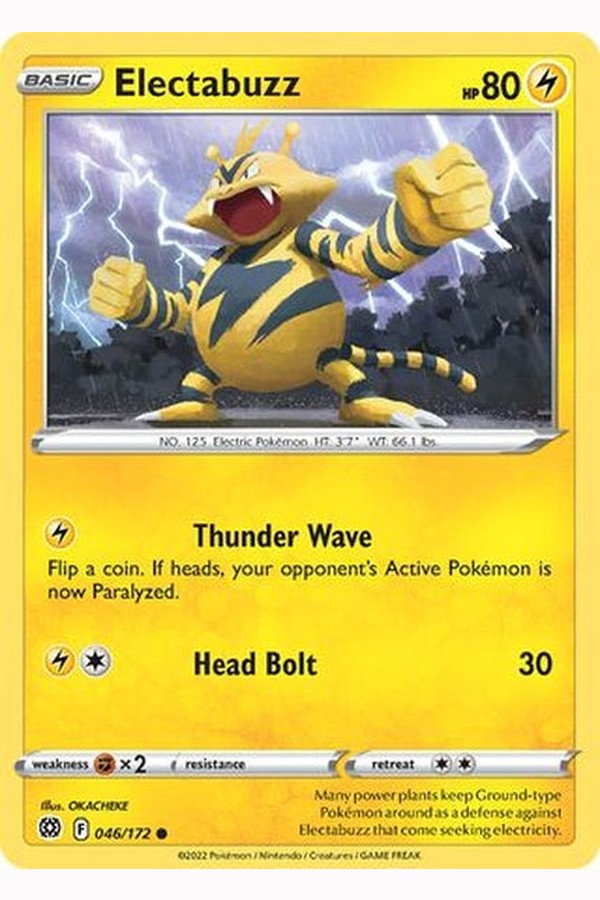 046/172 Electabuzz - Common - Collectible Madness