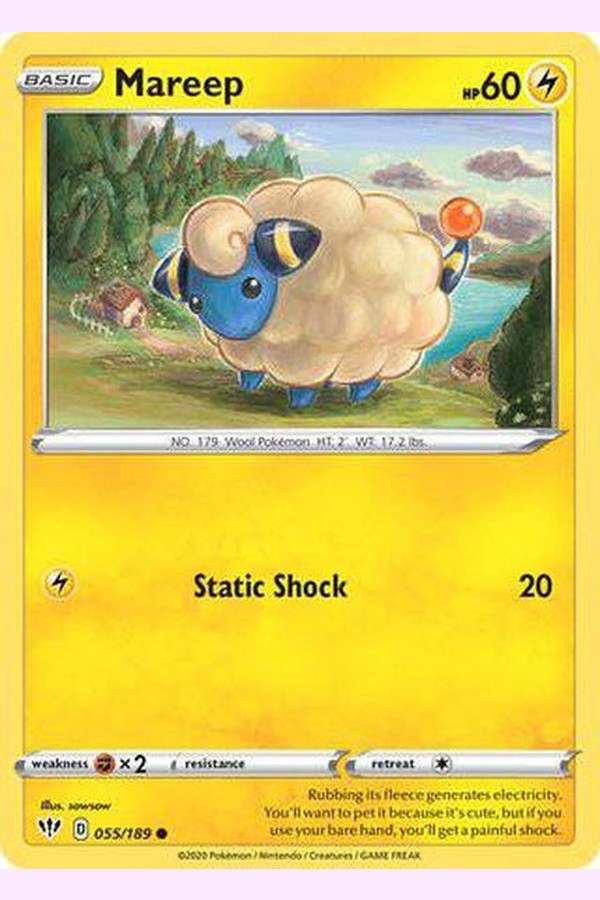 055/189 Mareep - Common - Collectible Madness