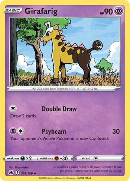 061/159 Girafarig - Uncommon