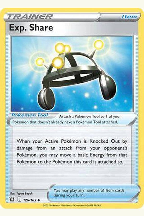 126/163 Exp. Share - Uncommon - Collectible Madness