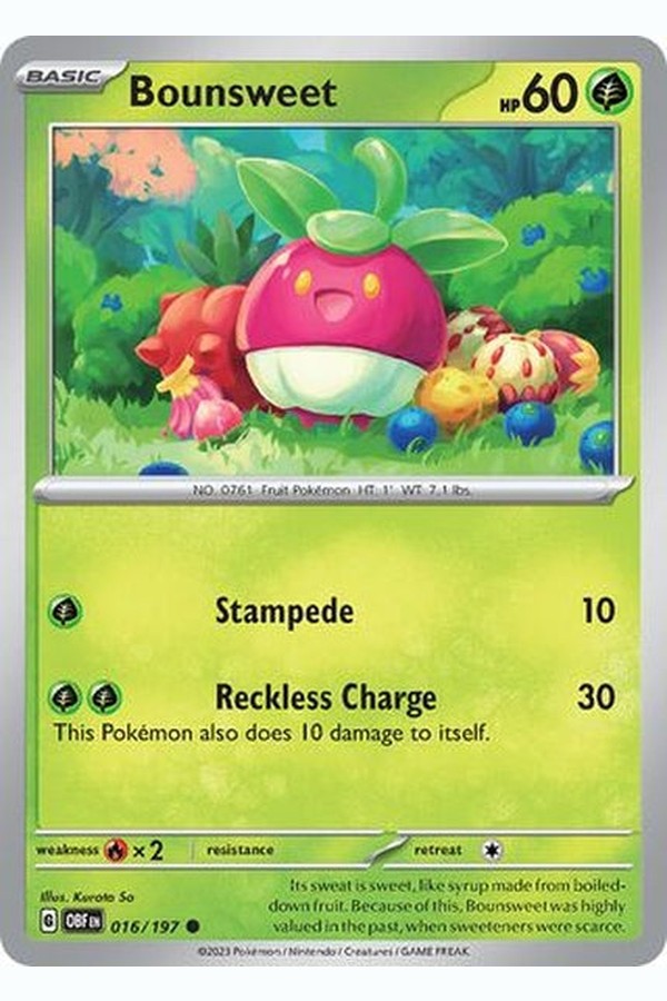 016/197 Bounsweet - Common