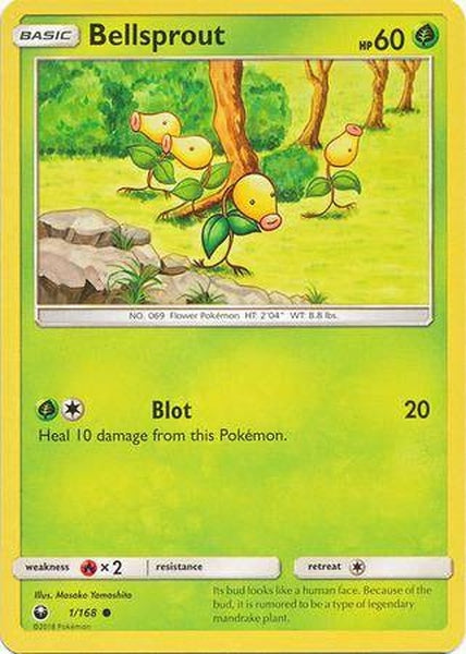 001 / 168 Bellsprout - Common - Collectible Madness