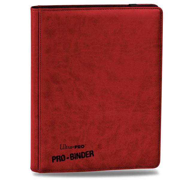 ULTRA PRO -  Premium Pro Binder 9Pkt Red - Collectible Madness
