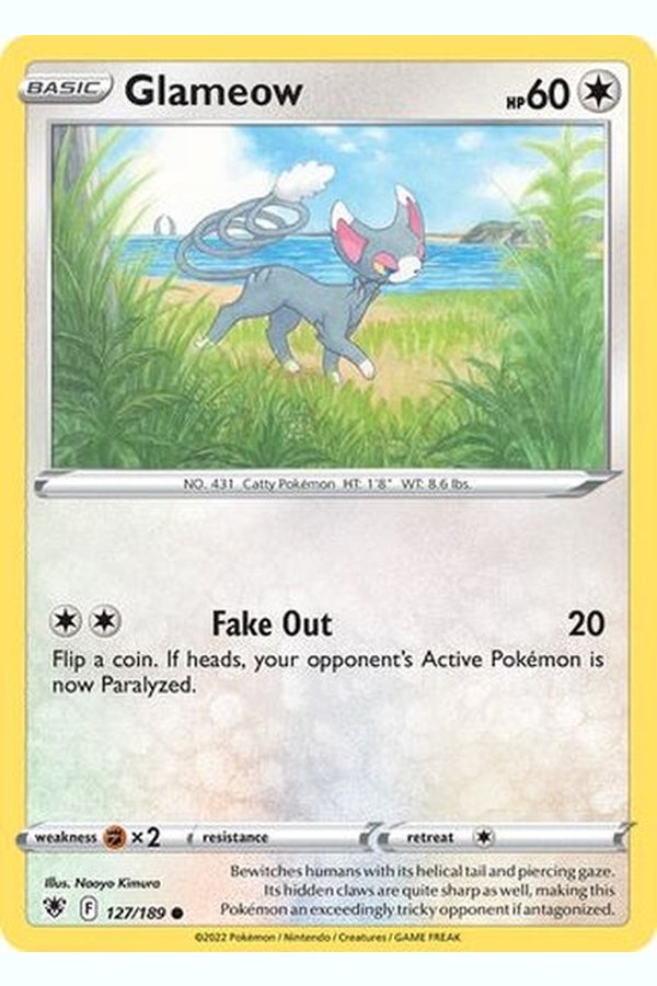 127/189 Glameow - Common - Collectible Madness