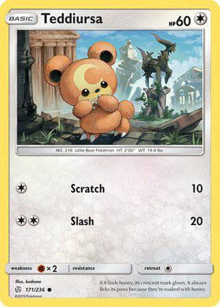 171/236 Teddiursa - Common - Collectible Madness