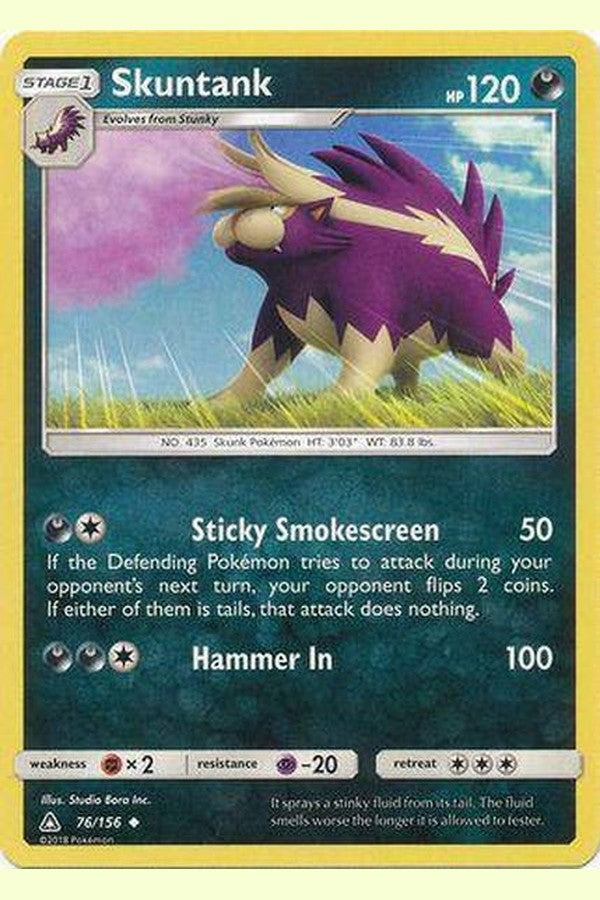 076 / 156 Skuntank-Uncommon - Collectible Madness