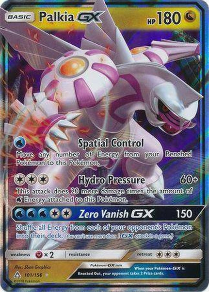 101 / 156 Palkia-GX-Ultra Rare - Collectible Madness