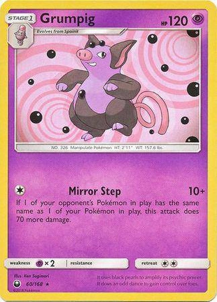 060 / 168 Grumpig - Rare - Collectible Madness