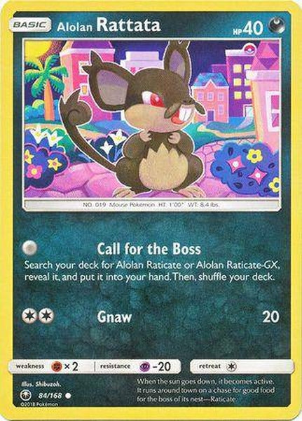 084 / 168 Alolan Rattata - Common - Collectible Madness