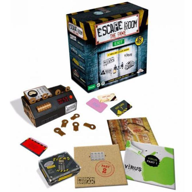 Escape Room The Game - 4 Room Plus Chrono Decoder - Collectible Madness