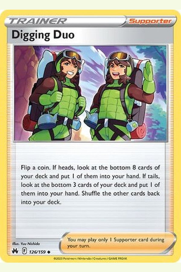 126/159 Digging Duo - Uncommon