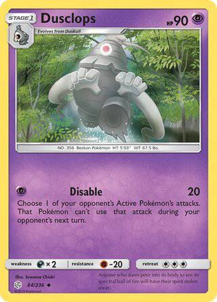 084/236 Dusclops - Uncommon - Collectible Madness