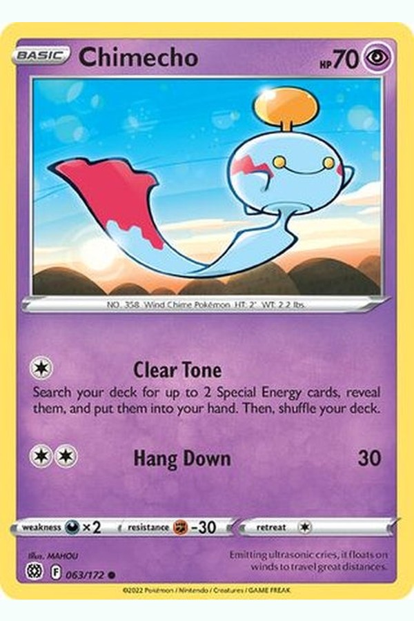 063/172 Chimecho - Common - Collectible Madness