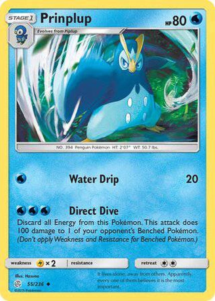055/236 Prinplup - Uncommon - Collectible Madness