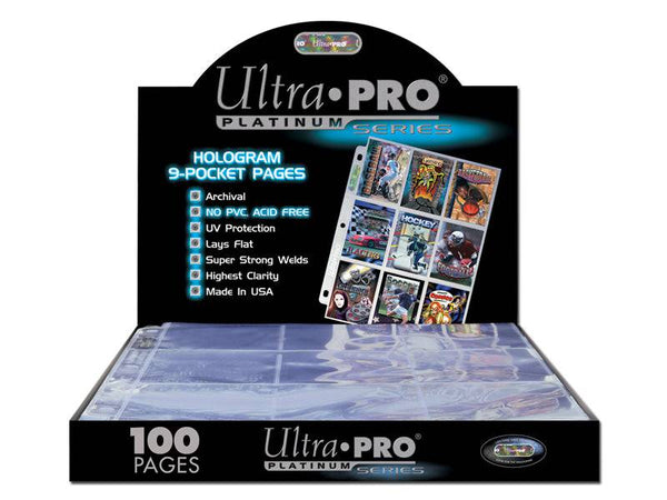 ULTRA PRO - 9 Pocket Page - Collectible Madness
