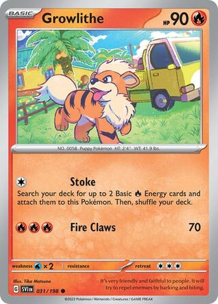 031/198 Growlithe - Common