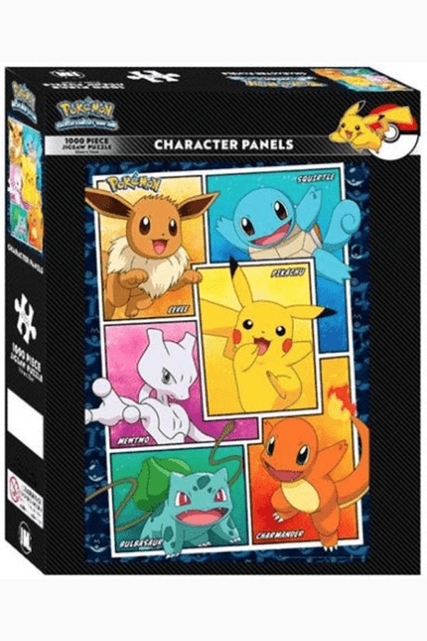 Impact Puzzle Pokemon Character Panels 1000 pieces - Collectible Madness