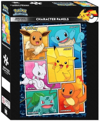 Impact Puzzle Pokemon Character Panels 1000 pieces - Collectible Madness