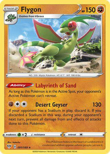 091/189 Flygon - Rare - Collectible Madness