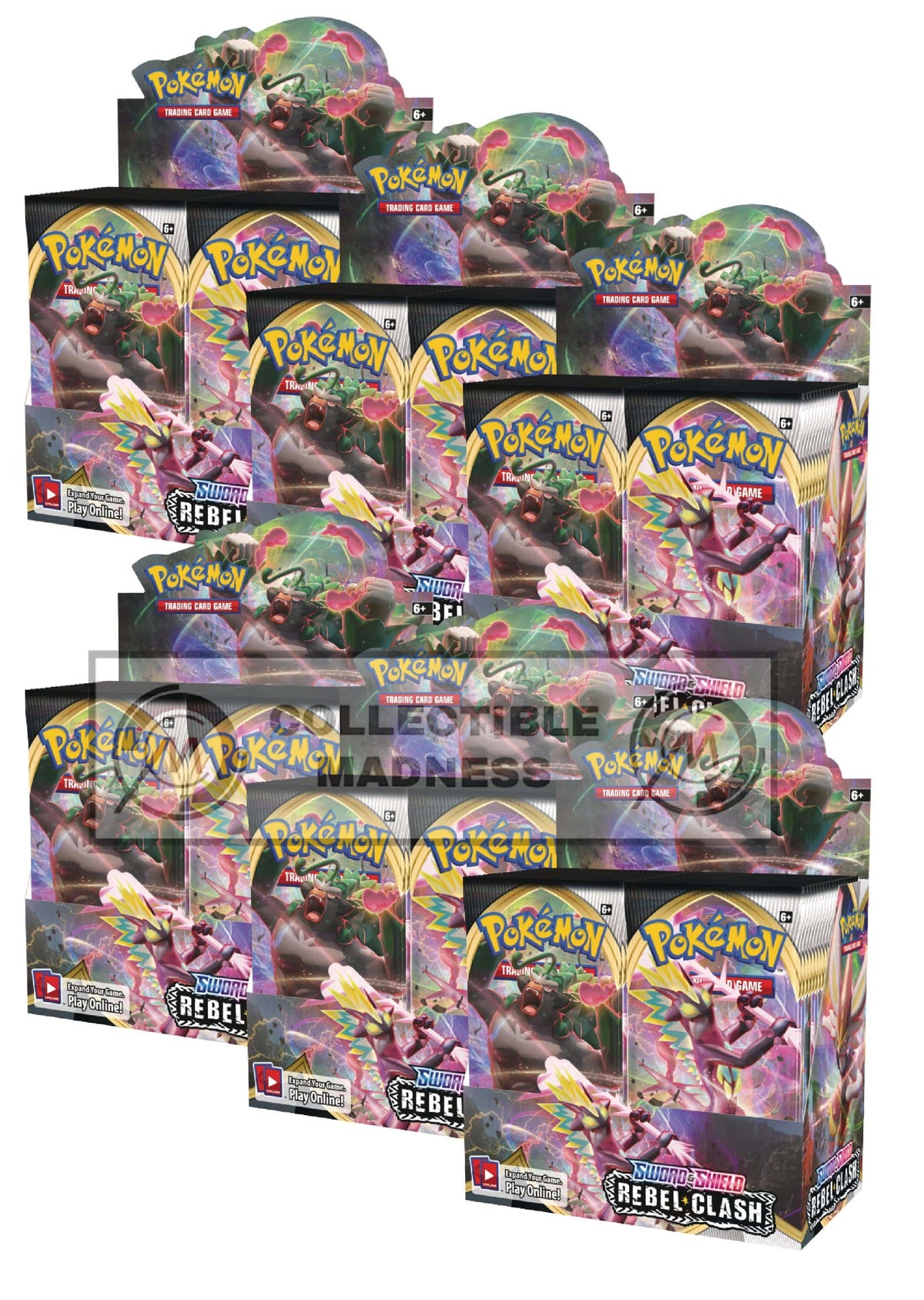 Pokemon - TCG - Rebel Clash Booster Box Options - Collectible Madness