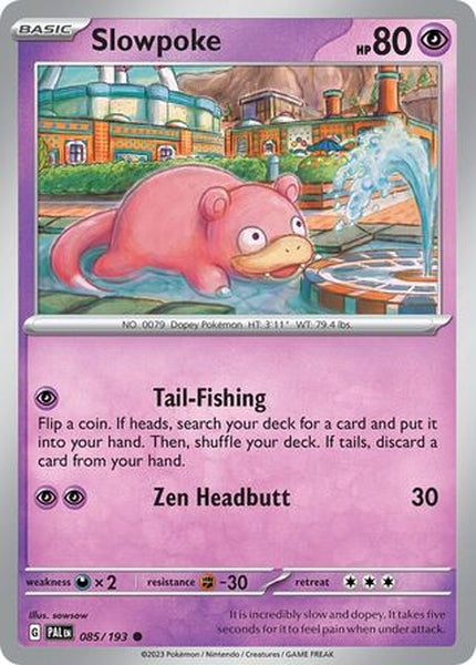 085/193 Slowpoke - Common Reverse Holo