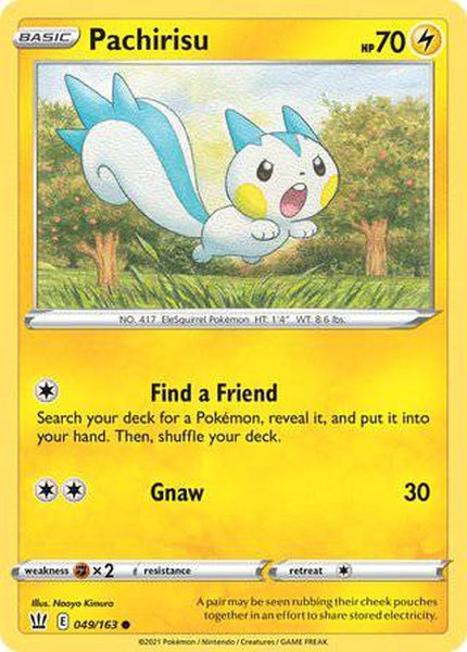 049/163 Pachirisu - Common - Collectible Madness