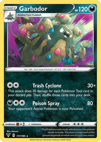 111/185 Garbodor - Rare - Collectible Madness