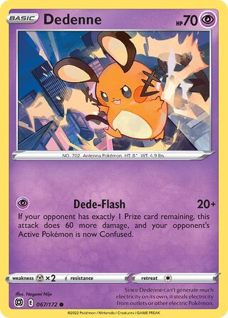 067/172 Dedenne - Common - Collectible Madness
