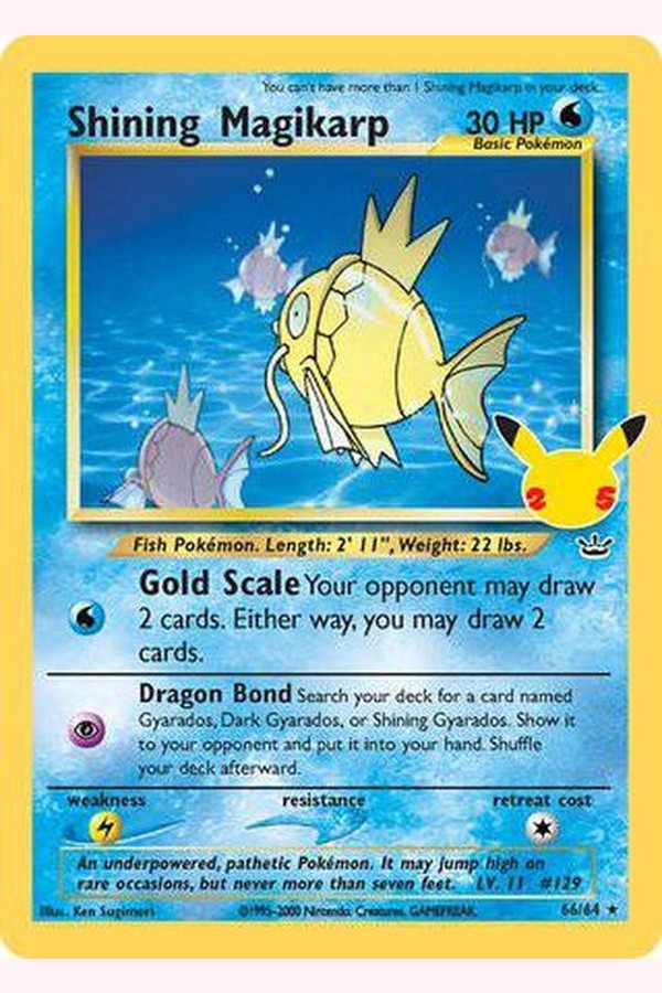 66/64 Shining Magikarp - Rare Secret - Collectible Madness